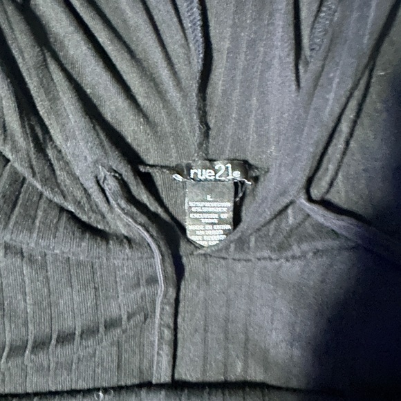 Runched Drawstring BodyCon Hoodie Dress - Picture 3 of 4